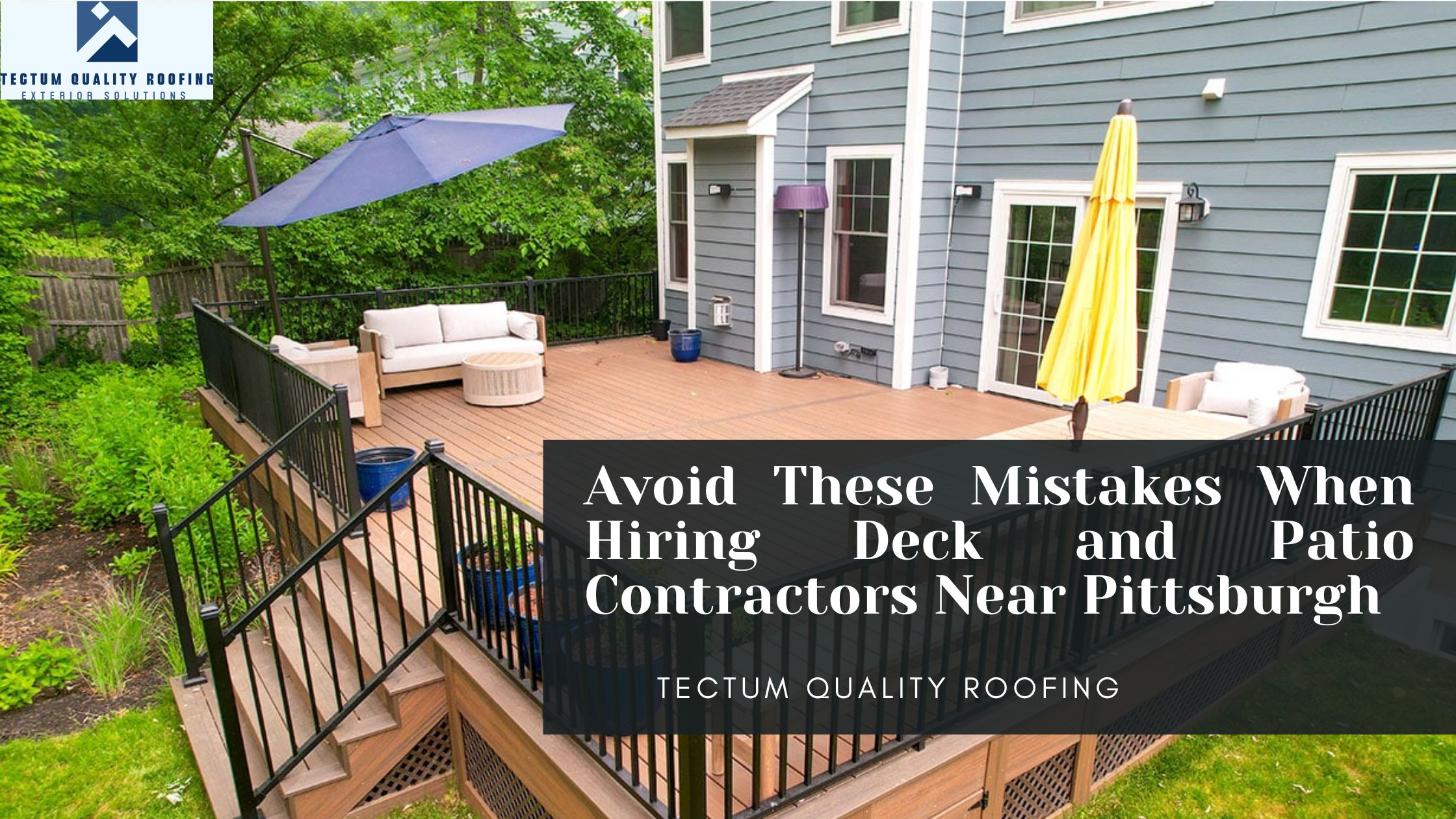 Patio Deck Builders Near Pittsburgh
