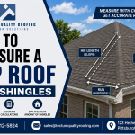 how to measure a hip roof for shingles