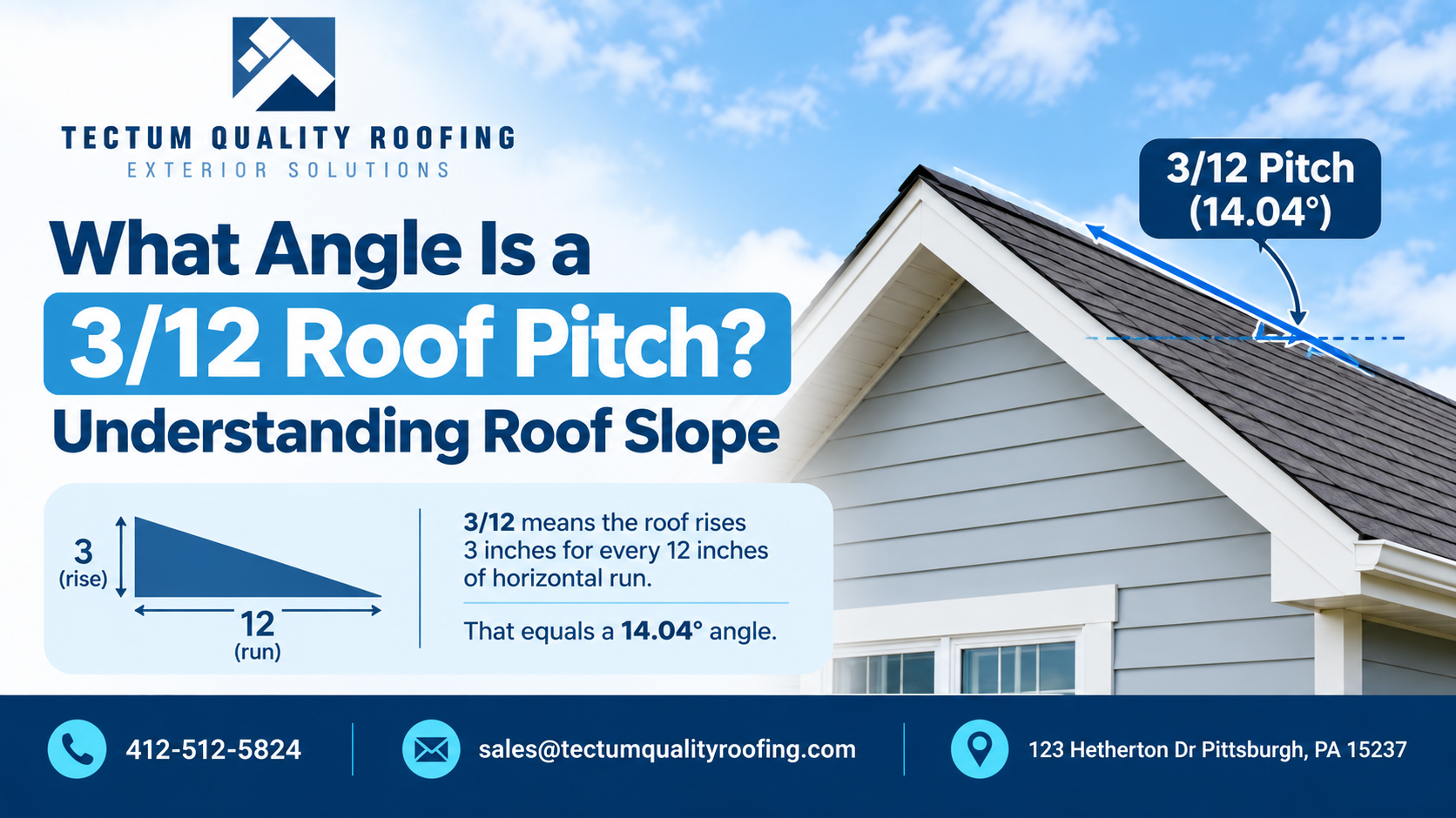 What Angle Is a 3/12 Roof Pitch? Understanding Roof Slope