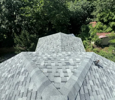 High-quality roofing work completed to enhance durability and weather resistance. Residential roofing service project completed in Pittsburgh PA with improved roof performance