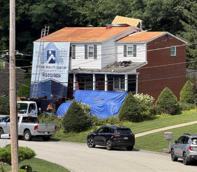 Roof Replacement in Progress